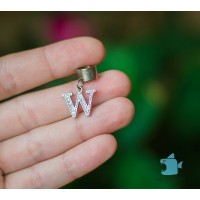 Кафф "Буква W ". Без прокола